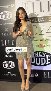 Uorfi Javed Graces the Carpet for The Elle India Graduates Awards 2024 #uorfijaved #elleindiaawards #bollywoodhelpline | Bollywood Helpline