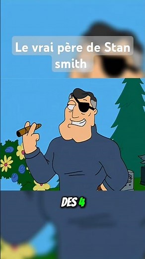 Le vrai père de Stan Smith😱😎 #shorts #short #memes #dessinanimé
