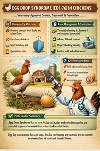 9.6K views · 82 reactions |  Egg Drop Syndrome (EDS-76) in Chickens Control, Treatment & Prevention #veterinarian #health #wellness #reelsvideoシ #petsafety #education #positivity #animalrescue #teamwork | Poultry vet | Facebook