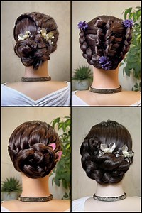 19K views · 403 reactions | Bun with Braids Hairstyles for Girls and Women | DIY Hacks | Facebook