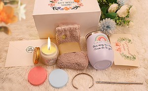 Watch Get Well Soon Gift Basket Care Package Gifts for Women on Amazon Live