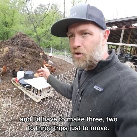 9.3K views · 102 reactions | We Built a (Mobile) Chicken Feeder | Abundant Permaculture | Facebook