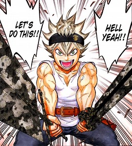Asta Muscles Black Clover