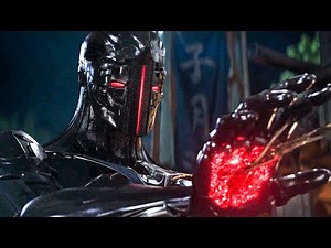 Iron Man Like Robot Fights Alien! - Alienoid (2022) Movie Clip