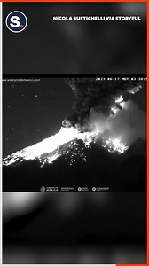2.8K views · 40 reactions | The Popocateptl volcano in Puebla, Mexico, spewed ash and gases--as renewed volcanic activity continues. | storyful | Facebook