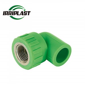 [Hot Item] PP-R Fittings with Metal Female Threaded Elbow