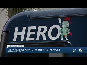 New mobile COVID-19 testing vehicle in Palm Beach County
