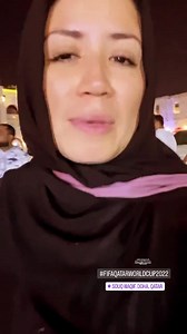 A fan from Latin America praises Qatari hospitality and culture at Souq Waqif #FIFAWorldCupQatar2022 #souqwaqifdoha #qatariheritage | Qatar Tribune