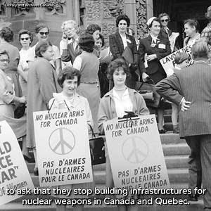 Montréal-born Simonne Monet-Chartrand (1919-1993) was a devout Christian whose efforts to modernize the institution underpinned her lifelong mission for social justice. Resolutely committed to non-violence, she participated in the founding of the pacifist organization Voice of Women and co-founded the Fédération des femmes du Québec in the 1960s. Learn more: https://ow.ly/PUZT50PFeZs #Quebec | Canada Post