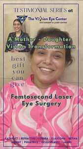 👩‍👧✨ **A Mother-Daughter Vision Transformation!** 👁️💙 At The Vission Eye Center, we believe clear vision is a gift—and this mother-daughter duo experienced it together! In just 2 days, one underwent LASIK for perfect vision, while the other had Cataract Surgery for restored clarity. 💡 “The experience was amazing—from the staff to the procedure, everything was perfect!” Nothing is more special than seeing the world clearly together. Ready for your own vision journey? Book a consultation toda