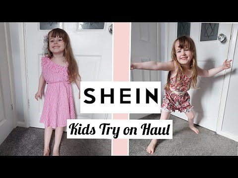 Shein Kids try on haul | Summer 2022🌞