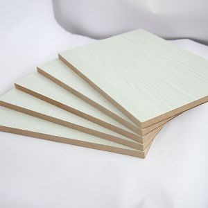 [Hot Item] High Density4*8FT Soild Color Wood Grain Color High Gloss Melamine MDF