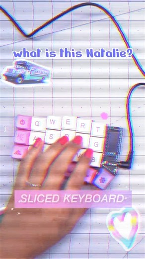 3.3K views · 18 reactions | Split Keyboard 勞 Would You Try This?  #viral #trending #splitkeyboard #keyboardinnovation #reels | Natalies Outlet | Facebook