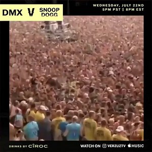 569K views · 10K reactions | That time the whole world came out to see DMX & SNOOP DOGG  who you got tonight at 8pm EST? #verzuztv | Timbaland | Facebook