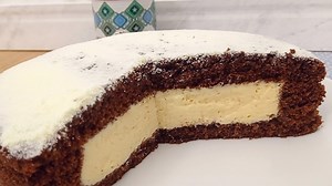 107K views · 2.5K reactions | This simple passion fruit filled cake should not be missing from your afternoon coffee . annotate the ingredients  3 eggs 1 and 1/2 cups sugar 1 cup warm water 1/2 cup oil 2 cups flour 1 cup chocolate powder 1 tbsp baking powder OBS: my cup is 240ml PASSION FRUIT MOUSSE: 1 can condensed milk 200ml of milk cream 150ml passion fruit juice concentrate 6g of colorless gelatin | Good Cooking Family | Facebook