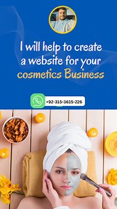 I will create your cosmatic business website #cosmatics #websitedesign #WebsiteDevelopment #websiteoptimization | Rana Saifullah khalid