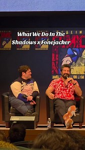 Kayvan Novak revealed that his Nandor accent from What We Do In The Shadows was inspired by a Fonejacker one #DublinComicCon #SpringEdition #WhatWeDoInTheShadows #Fonejacker #KayvanNovak #HarveyGuillen #Nandor | Geek Ireland | Facebook
