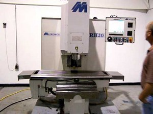Milltronics RH20 CNC Bed Mill Centurion VI Control