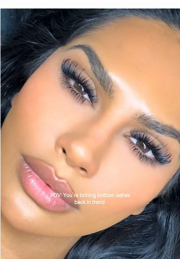 Revamp Your Look with Bottom Lashes