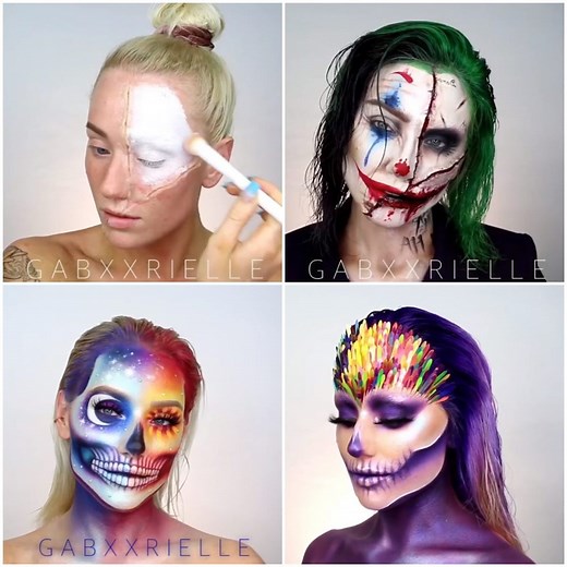 133K views · 3.3K reactions | This talented artist shows us how to rock halloween witht the best makeup looks! Amazing, aren't they? | MetDaan Makeup | Facebook