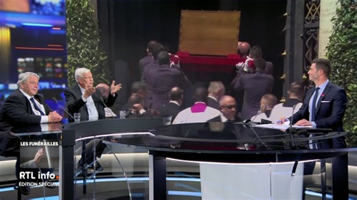 Funérailles du pape: Tommy Scholtès et Christophe Giltay reviennent sur la cérémonie