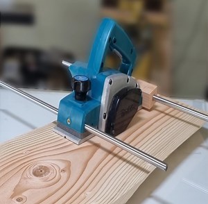 planing wide boards perfectly with electric hand planer upgraded ver.2 | Woodworking Tools
