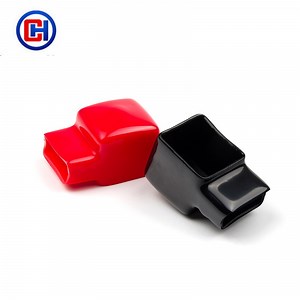 [Hot Item] Plastic PVC Cable Wire Terminal Cover UPS Terminal Rubber Cap Battery Protective Cover Copper Busbar End Cap