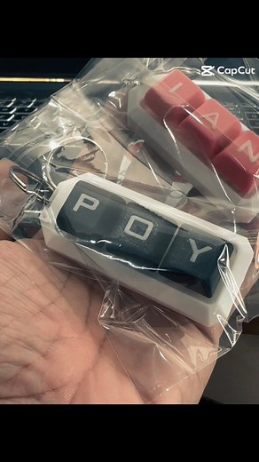 Personalized Fidget Clicker (Keyboard Keychains) | 3D Printing Zamboanga