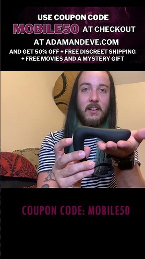 Adam & Eve's Stretchy C-Ring & Prostate Pleaser In One!