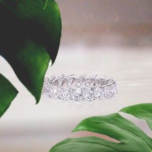 Spring showers take nature by surprise, making all its beauty shine. Ring in white gold and pear - cut diamonds, handmade by our master craftsmen with all the care and passion of true Made in Italy. Visit the website or contact us in DM. https://www.lunatigioielli.com/en/# | Lunati Gioielli