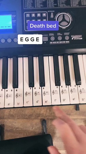 Death bed tutorial #paino