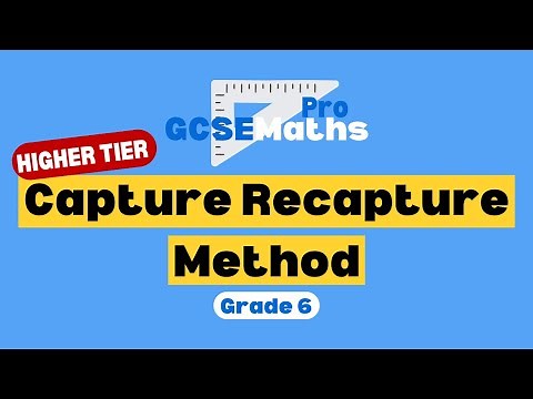 Capture Recapture Method for Population Estimates | GCSE Maths Pro