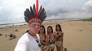 Native Brazilian girls take me into the Jungle 🇧🇷 | Kurt Caz