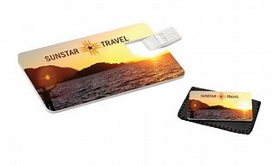 [Hot Item] Card Thin Shape Custom USB Flash Drive