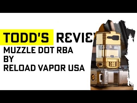 Muzzle dot RBA by Reload Vapor USA