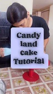 Ultimate Candyland Cake 🎂🍭 | No Fondant | Full Decorating Tutorial | Must Watch! #candycake #cake