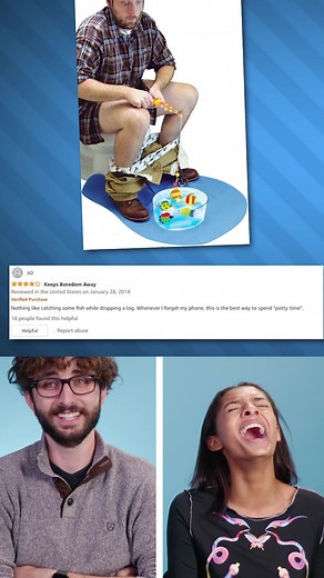 Um...toilet fishing????