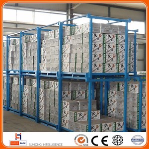 [Hot Item] China Foldable Heavy Wheel Tire Stack Rack Truck Storage Warehouse Mobile Folding Portable Racking Stacking Racks