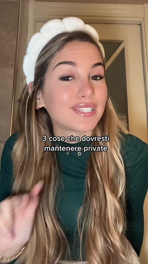 3 Cose da Mantenere Sempre Private
