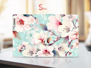 Lenovo Computer Skin Personalized White Flowers Customizable Gift Vinyl Decal for Legion Yoga Thinkpad Thinkbook Ideapad Series - Etsy