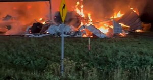 Crews called to massive fire near Monticello