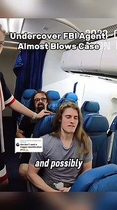6.6K views · 36 reactions | An undercover FBI agent almost gets his case blown after a flight attendant asks to see his ID. The agent shows them his badge and they leave him alone after. Is this real. | Braddock's Cask & Table | Facebook