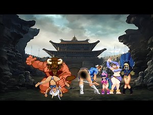 💥 MINOTAUR vs CHUN-LI & TEAM The Most Epic MUGEN Fight Ever Made❗🔥