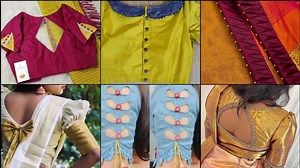 3.1K views · 69 reactions | Silk Saree Blouse Designs Model New Pattu Saree Blouse Designs Sleeves & Back Neck Blouse Design | Beautiful Trends | Facebook