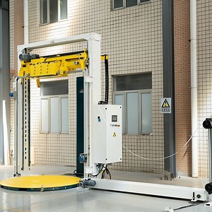[Hot Item] Yupack Automatic Pallet Strapping and Wrapping All -in-One Machine
