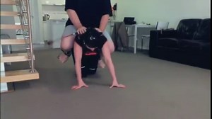 Heavy Guy rides a small Pony Girl