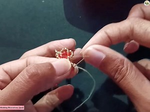 How to Make Elegant ❤️ Bracelet using Seed Beads and Crystal 😍 Beads | Wedding Decoration Ideas