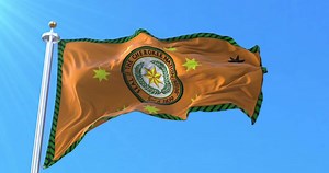 Cherokee Nation Flag, Loop.
