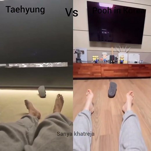 Pooh in Korea recreated Taehyung story 🤣