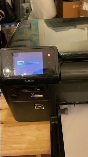 HP Photosmart D110 Scanning to PC